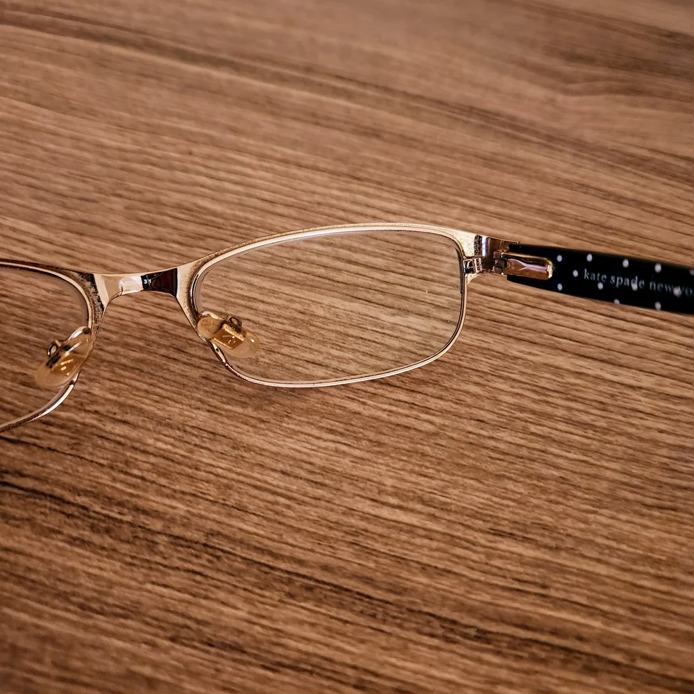 Kate Spade Kids Dark Navy Polka Dot Glasses - Picture 5 of 7